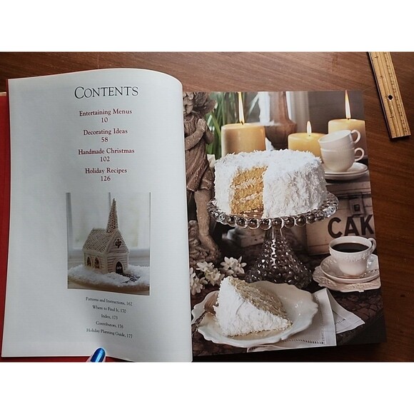 Christmas With Southern Living 2001 Holiday Recipes Cookbook & Entertaining HC - Picture 10 of 16